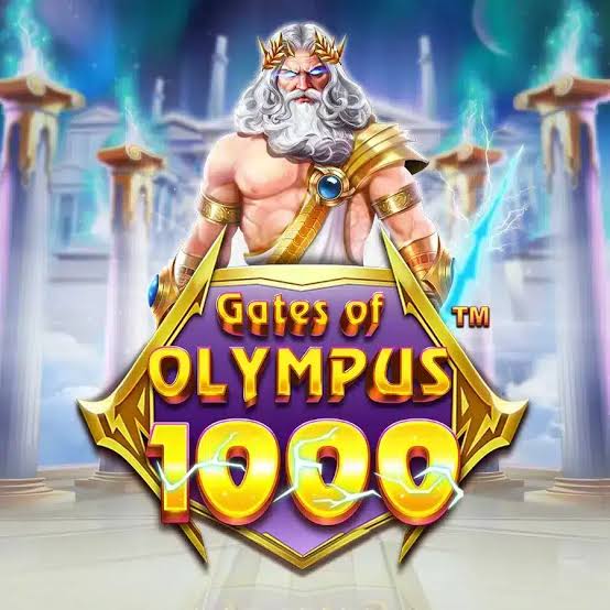 Gates of Olympus 1000 slot key art